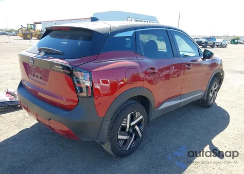 2025 Nissan Kicks Sv Fwd from USA, damaged, VIN 3N8AP6CA8SL355337